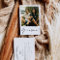 Minimal Script Groomsman Proposal Card with Photo