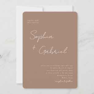 Minimal Script Invitation