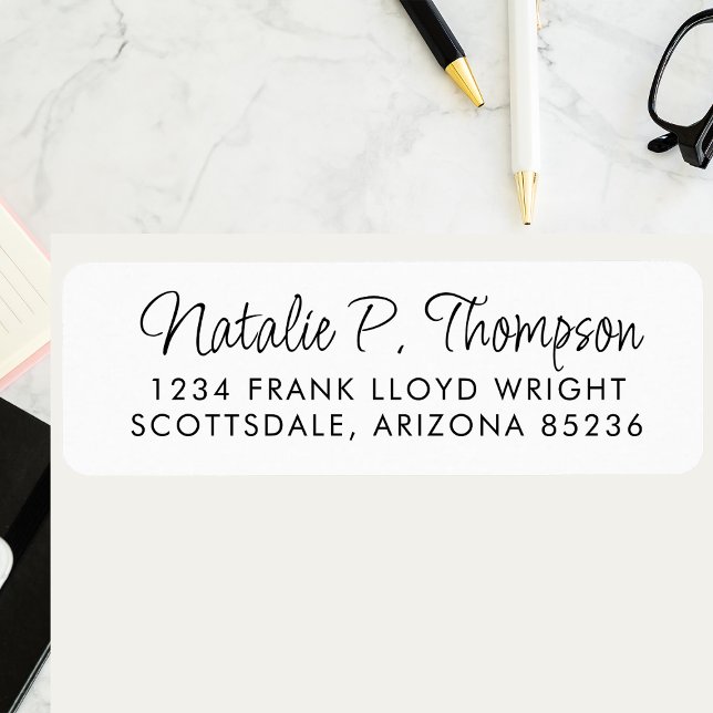 Minimal Script Simple Clean Script Return Address (Creator Uploaded)