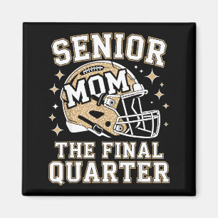 Minimal Senior Football Mom 2026 Final Magnet