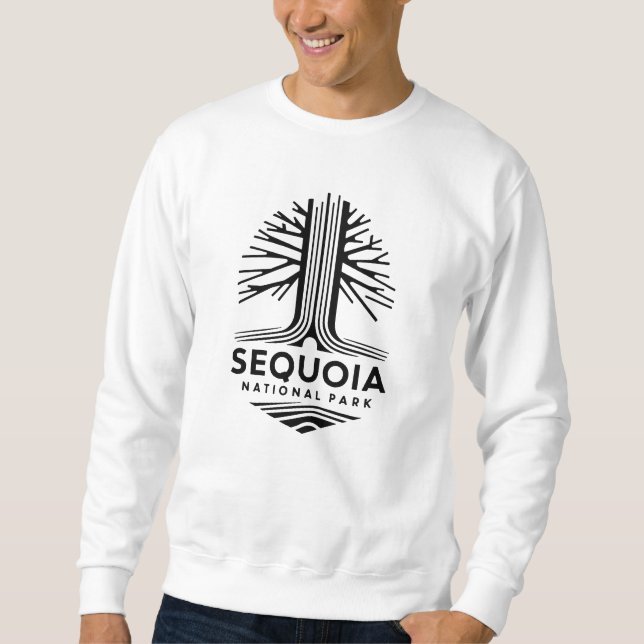 Minimal Sequoia National Park Sweatshirt (Front)