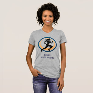 Minimal Silhouette Motion T-Shirt – Modern Graphic