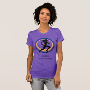 Minimal Silhouette Motion T-Shirt – Modern Graphic