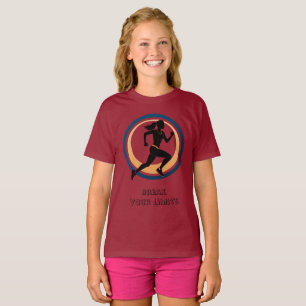 Minimal Silhouette Motion T-Shirt – Modern Graphic