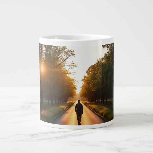 Minimal Silhouette Mug (Front)