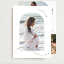 minimal simple arch photo collage baby pregnancy