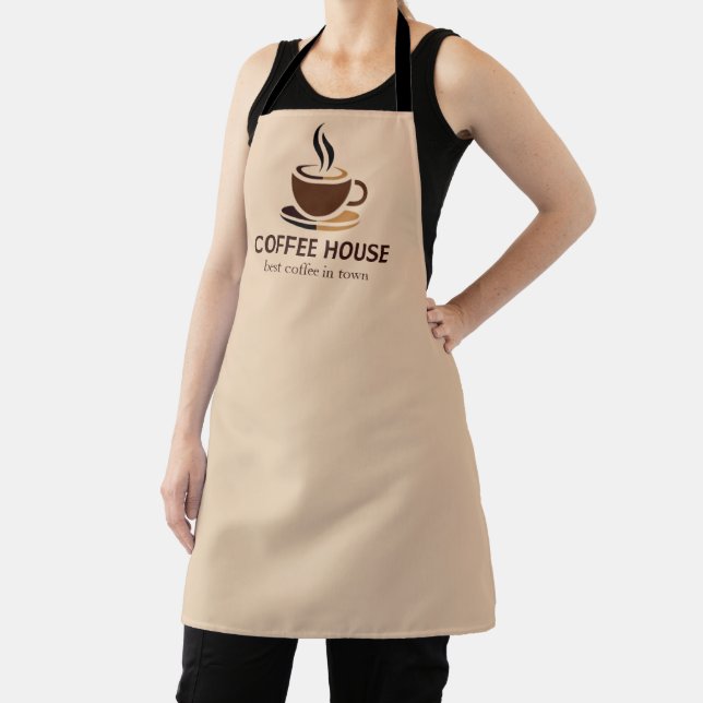 Minimal Simple Coffee Shop barista  Apron (Insitu)