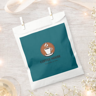 Minimal Simple Coffee Shop barista Favour Bags