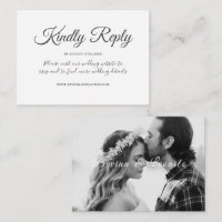 Minimal Simple Great Vibes Script Wedding Website 
