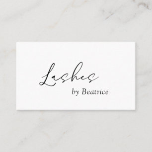 Minimal Simple Modern Elegant Business Card