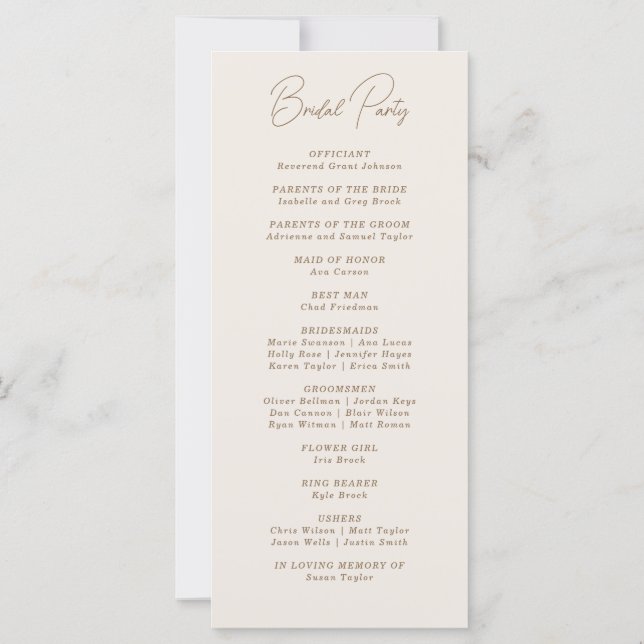 Minimal Simple Ornate Frame  (Back)