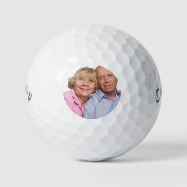 Minimal Simple Photo Golf Balls (Front)