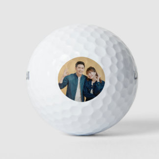 Minimal Simple Photo Golf Balls