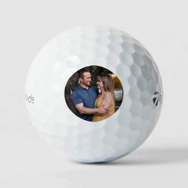 Minimal Simple Photo Golf Balls (Front)