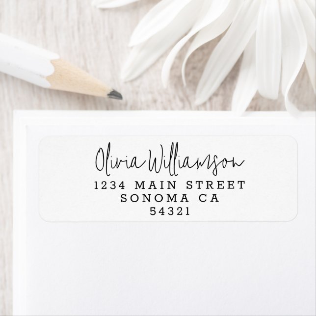 Minimal Simple Script Modern Return Address  (Insitu)