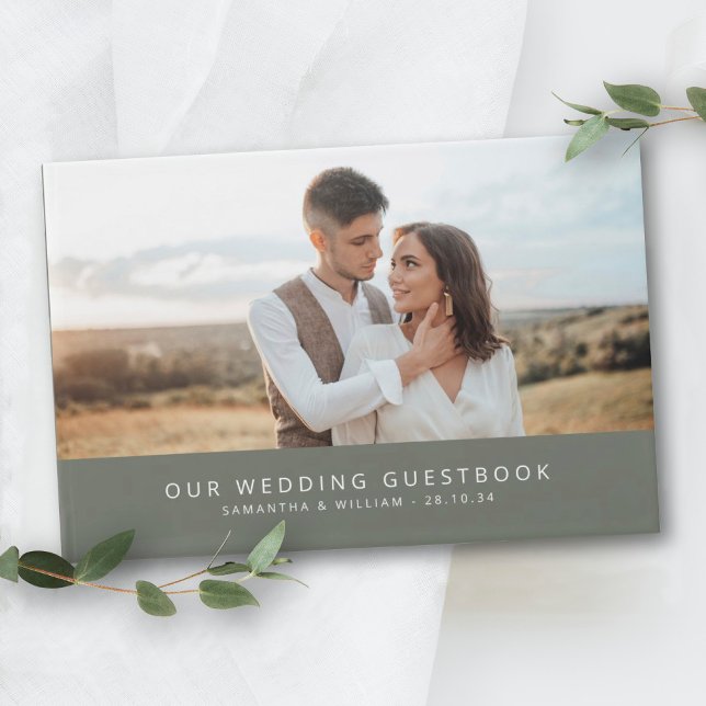 Minimal simple wedding photo guest book (Creator Uploaded)