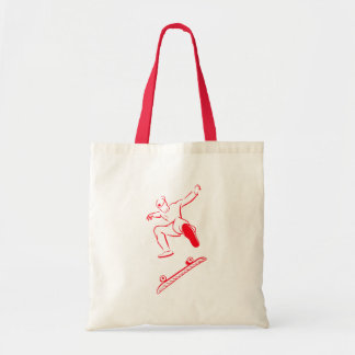 Minimal Skater Tote Bag