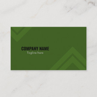 Minimal Sleek Colour and Square Shaped Lines Business Card