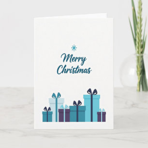Minimal Snowflake Christmas Card