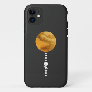 Minimal Solar System Case-Mate iPhone Case