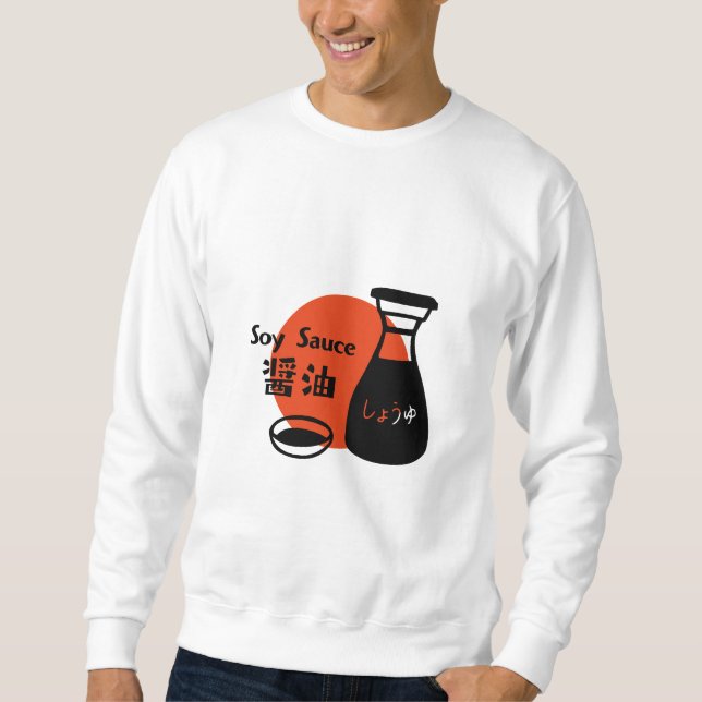 Minimal Soy Sauce Japan Travel Sweatshirt (Front)