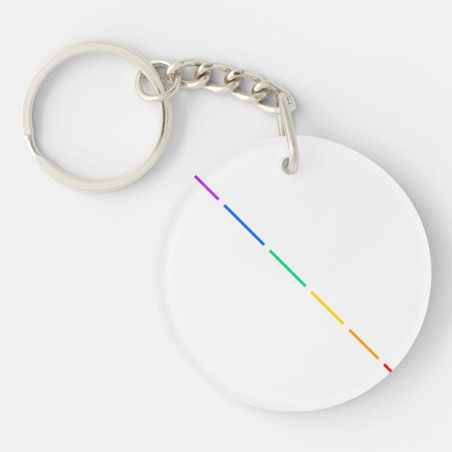 Minimal Statement Key Ring (Front)