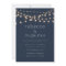 Minimal String Lights Couples Engagement Party