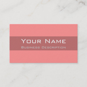 Minimal Stripes Business Card