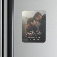 Minimal Sunrays Photo Save the Date Postcard