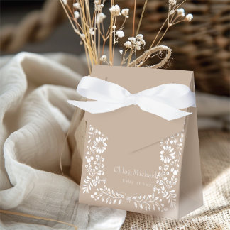 Minimal Talavera    baby shower  Favour Box