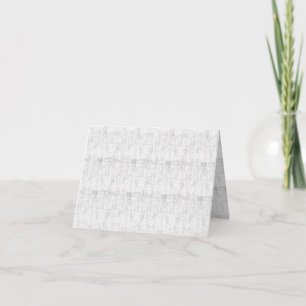 Minimal Thank You Cards Grey Texture Elegant Set