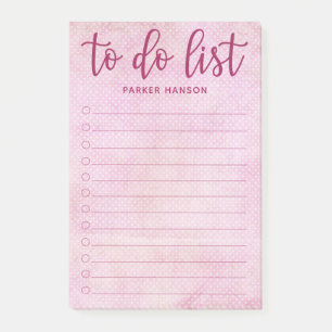 Minimal To Do List Post-it Notes