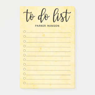 Minimal To Do List Post-it Notes