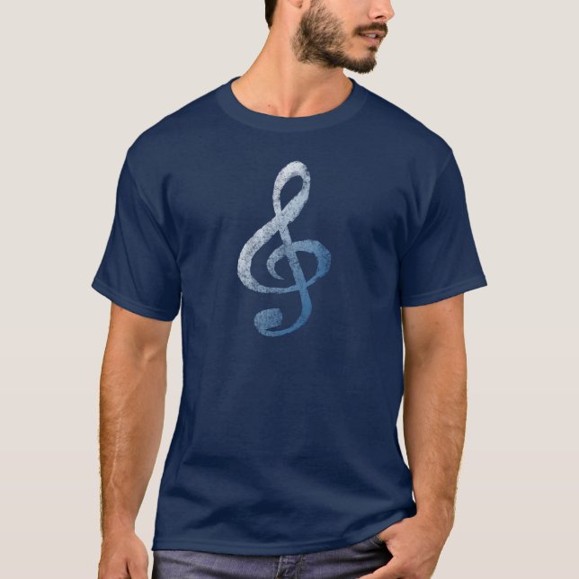 Minimal Treble Clef G Shirt (Front)