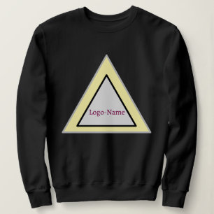 Minimal Triangle Logo Design Sweatshirt