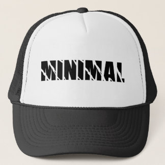 minimal trucker hat