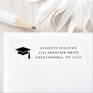 Minimal Type Graduation Return Address