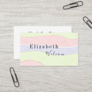 Minimal Typography Aesthetic Business Card