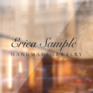 Minimal Typography Elegant Modern Jewellery Busine