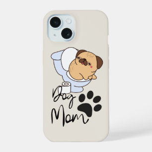 Minimal Typography Funny Phone Case   dog mum