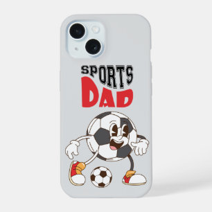 Minimal Typography Funny Phone Case   sports dad