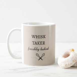 Minimal Typography Modern Baking Coffee Mug