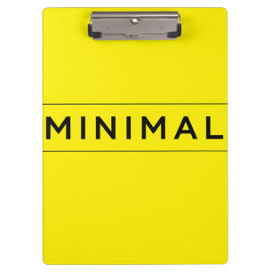 Minimal Vibes Clipboard