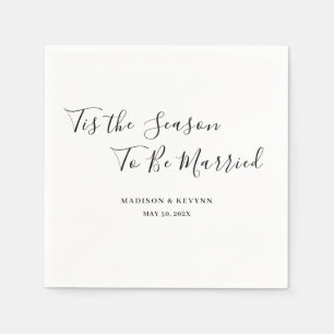 Minimal Wedding Napkins