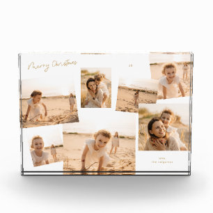 Minimal Year In Review Christmas Multi 7 Photo Block