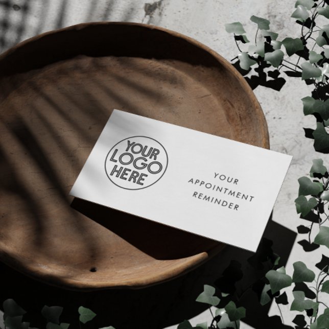 Minimal Your Appointment Reminder Business Logo  (Creator Uploaded)