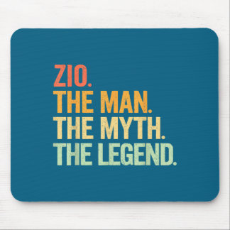 Minimal Zio Man Myth Legend Retro Mouse Pad