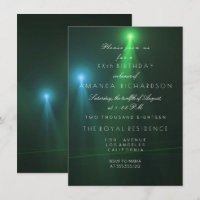 Minimalism Ombre Teal Deep Tropical Green Concert