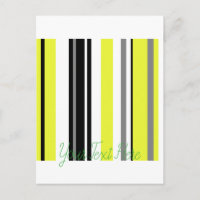 Minimalism Yellow Black Stripes