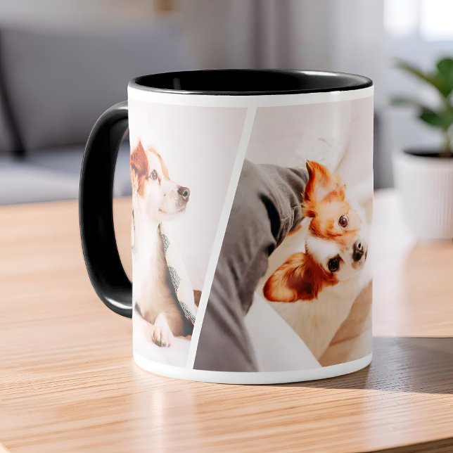 Minimalist 1 or 3 Pet Picture Remembrance Keepsake Mug (Creator Uploaded)